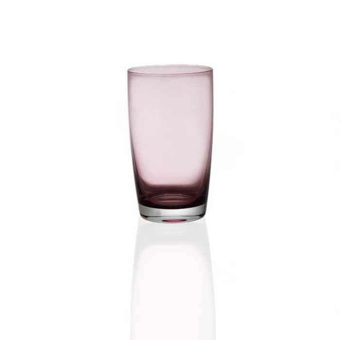 Cryspo Trio Set 6 Temaxion Potiri Nerou 540ml apo Fusito Gyali 'IRID PURPLE' 5201250